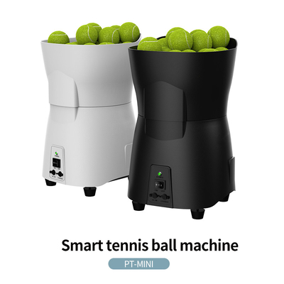 Yeni Taşınabilir Otomatik Uzaktan Kontrollü Tenis Topu Makinesi APP Kontrolü Akıllı Tenis Eğitim Makinesi