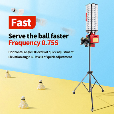 SIBOASI B3 Badminton Shuttlecock Besleyici Makinesi Eğitim için Akıllı Badminton Atış Makinesi