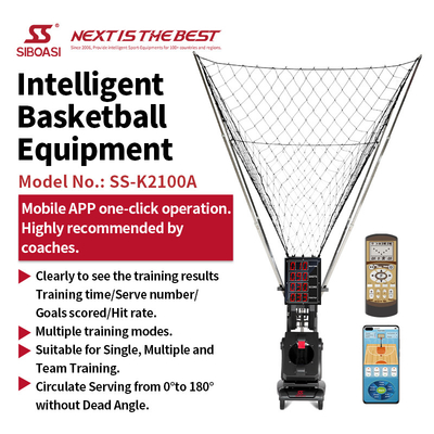 SS-K2100A Akıllı Basketbol Eğitim Tesisleri Atış Atış Makinesi