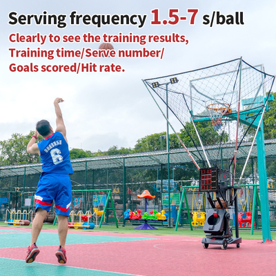 SS-K2100A Akıllı Basketbol Eğitim Tesisleri Atış Atış Makinesi