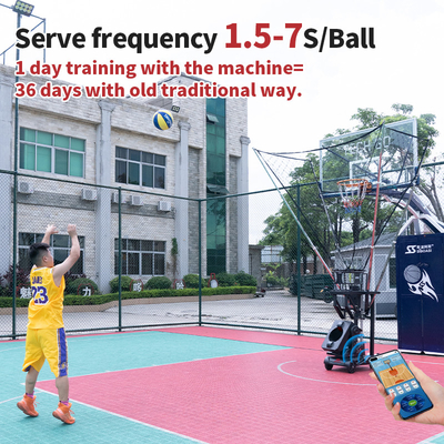 SS-K2100A Akıllı Basketbol Eğitim Tesisleri Atış Atış Makinesi