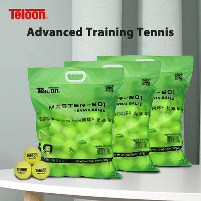 Toptan Tenis 60 Adet Eğitim Tenis Topları Yüksek Elastik Dayanıklı Kauçuk Spor Raket Padel Topu