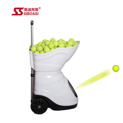 Siyah Siboasi S4015 Tenis Topu Makinesi, 150W Tenis Fırlatma Makinesi