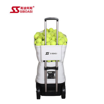 Siyah Siboasi S4015 Tenis Topu Makinesi, 150W Tenis Fırlatma Makinesi