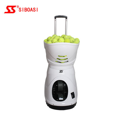Siyah Siboasi S4015 Tenis Topu Makinesi, 150W Tenis Fırlatma Makinesi