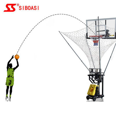 Kişisel Eğitim İçin Uzaktan Kumandalı Sarı Renkli Otomatik Basketbol Çekim Makinesi