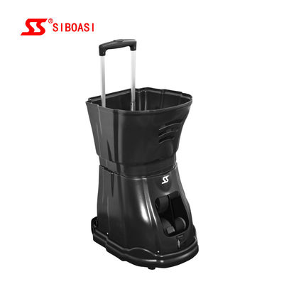 Taşınabilir Tenis Topu Eğitim Makinesi Top Frekansı 1.8-8 saniye LCD Ekran