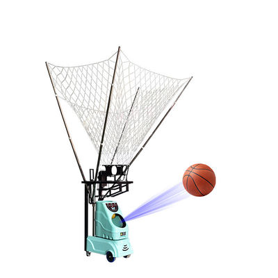 Uzaktan Kumandalı ve Hızı Kulüp İçin Ayarlanmış Evrensel Basketbol Dönüş Pitching Makinesi