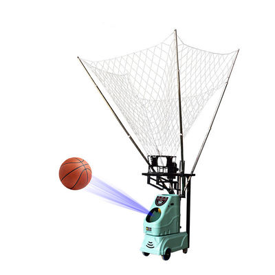 Uzaktan Kumandalı ve Hızı Kulüp İçin Ayarlanmış Evrensel Basketbol Dönüş Pitching Makinesi