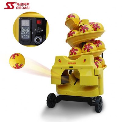 Eğim Açıları Ayarlanabilir Futbol Paso Makinası Futbol Antrenmanı 150 W