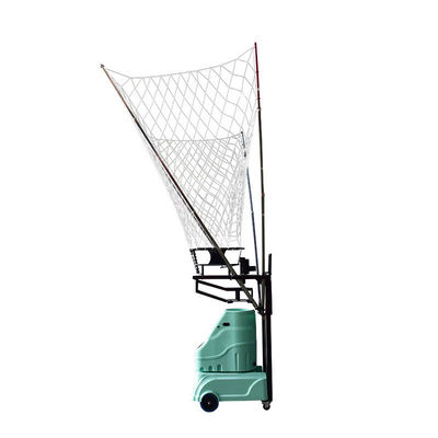 180W Otomatik Basketbol Çekim Makinesi LED Ekran Açık Yeşil S6839