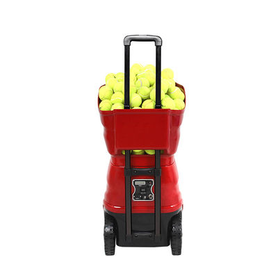 1.8-8seconds / Ball Tennis Ball Machine FCC Onaylı İki Satır İşlevine Hizmet Veriyor