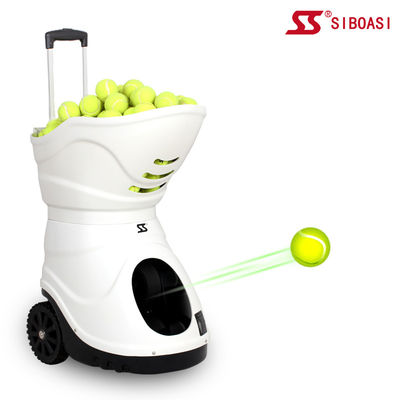 Taşınabilir Tenis Topu Fırlatma Makinesi Başlangıç ​​Seviyesi AC 240V