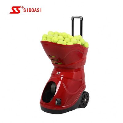 150W Otomatik Tenis Topu Fırlatma Makinesi 160 Adet LCD Uzaktan Kumanda