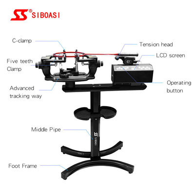 Sync Sabit Sistem Badminton Raket Ciltleme Makinesi Normal Kelepçe Tutucu