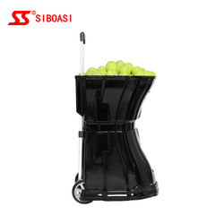 Derin Eğitim için Akıllı LCD Uzaktan Kumanda Tenis Topu Başlatıcı Makinesi